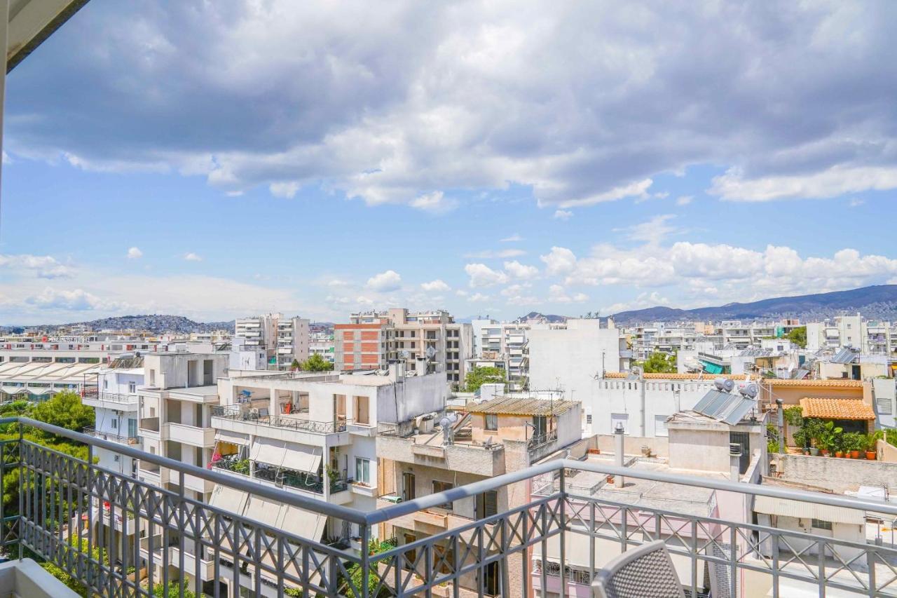 Lis153 By Smart Cozy Suites - Top Floors With Amazing City View - Available 24Hr Athen Eksteriør bilde