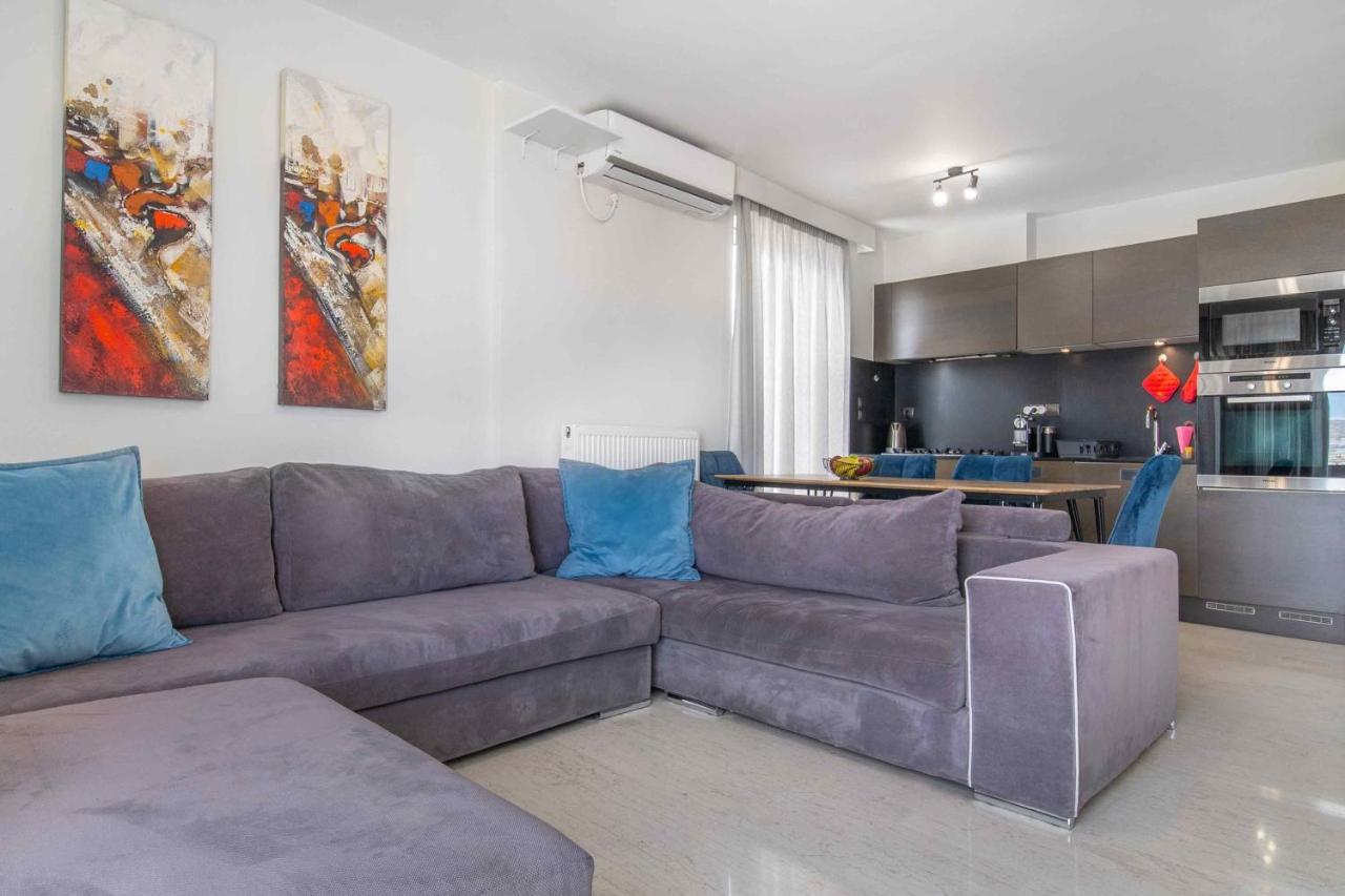 Lis153 By Smart Cozy Suites - Top Floors With Amazing City View - Available 24Hr Athen Eksteriør bilde