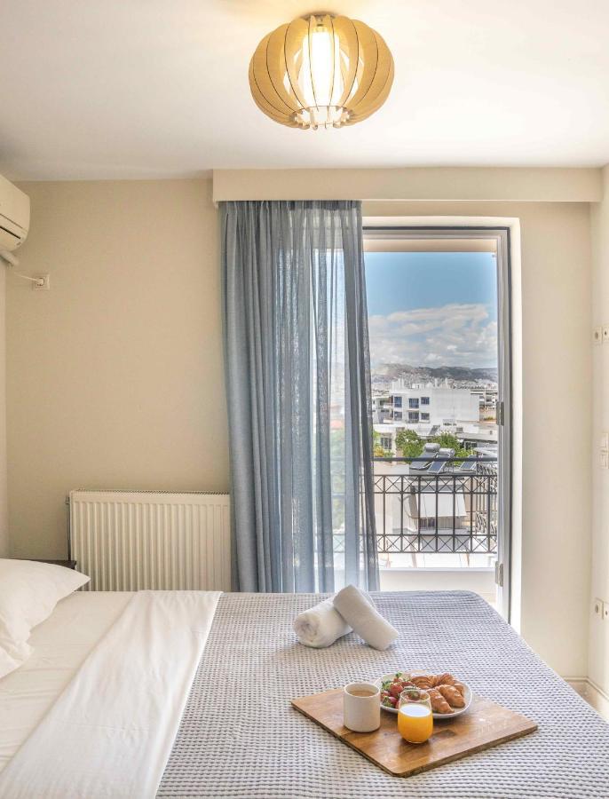 Lis153 By Smart Cozy Suites - Top Floors With Amazing City View - Available 24Hr Athen Eksteriør bilde