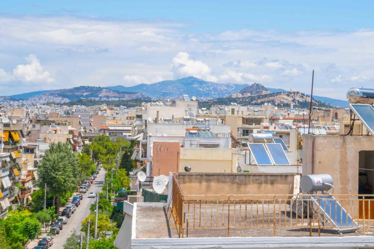 Lis153 By Smart Cozy Suites - Top Floors With Amazing City View - Available 24Hr Athen Eksteriør bilde