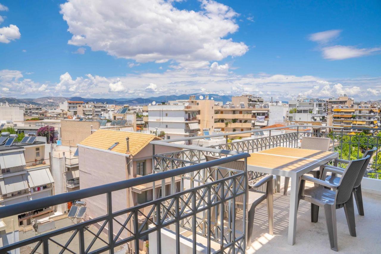 Lis153 By Smart Cozy Suites - Top Floors With Amazing City View - Available 24Hr Athen Eksteriør bilde