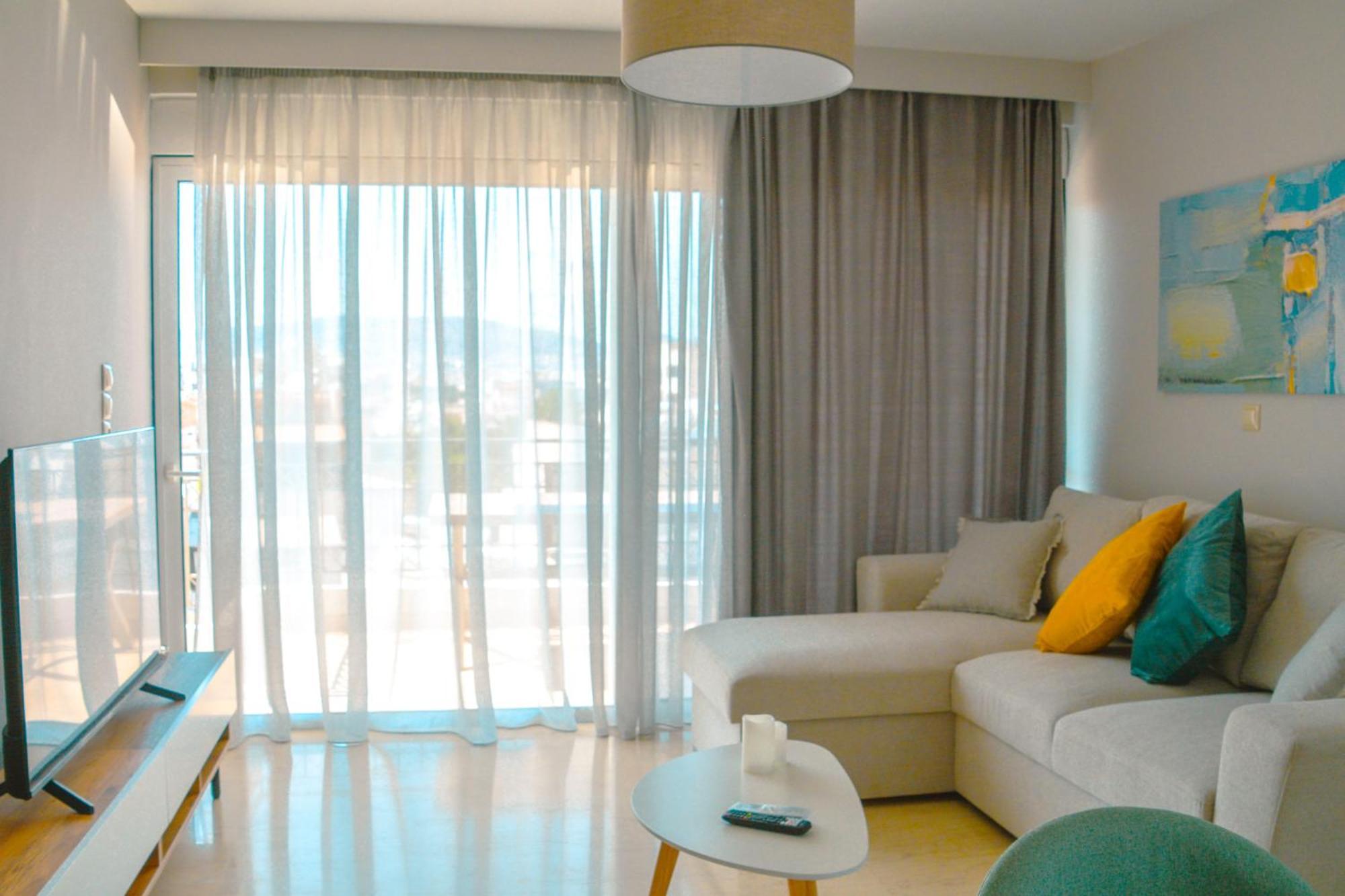 Lis153 By Smart Cozy Suites - Top Floors With Amazing City View - Available 24Hr Athen Eksteriør bilde