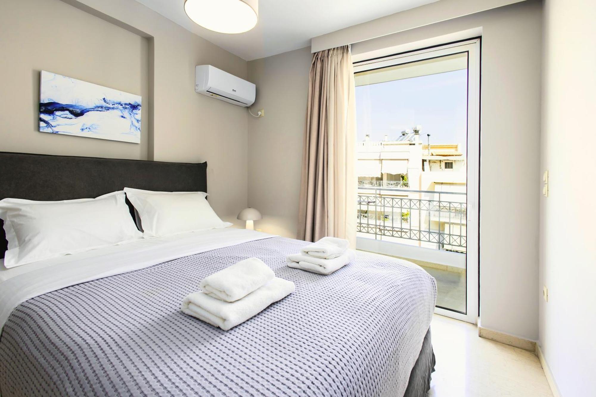Lis153 By Smart Cozy Suites - Top Floors With Amazing City View - Available 24Hr Athen Eksteriør bilde