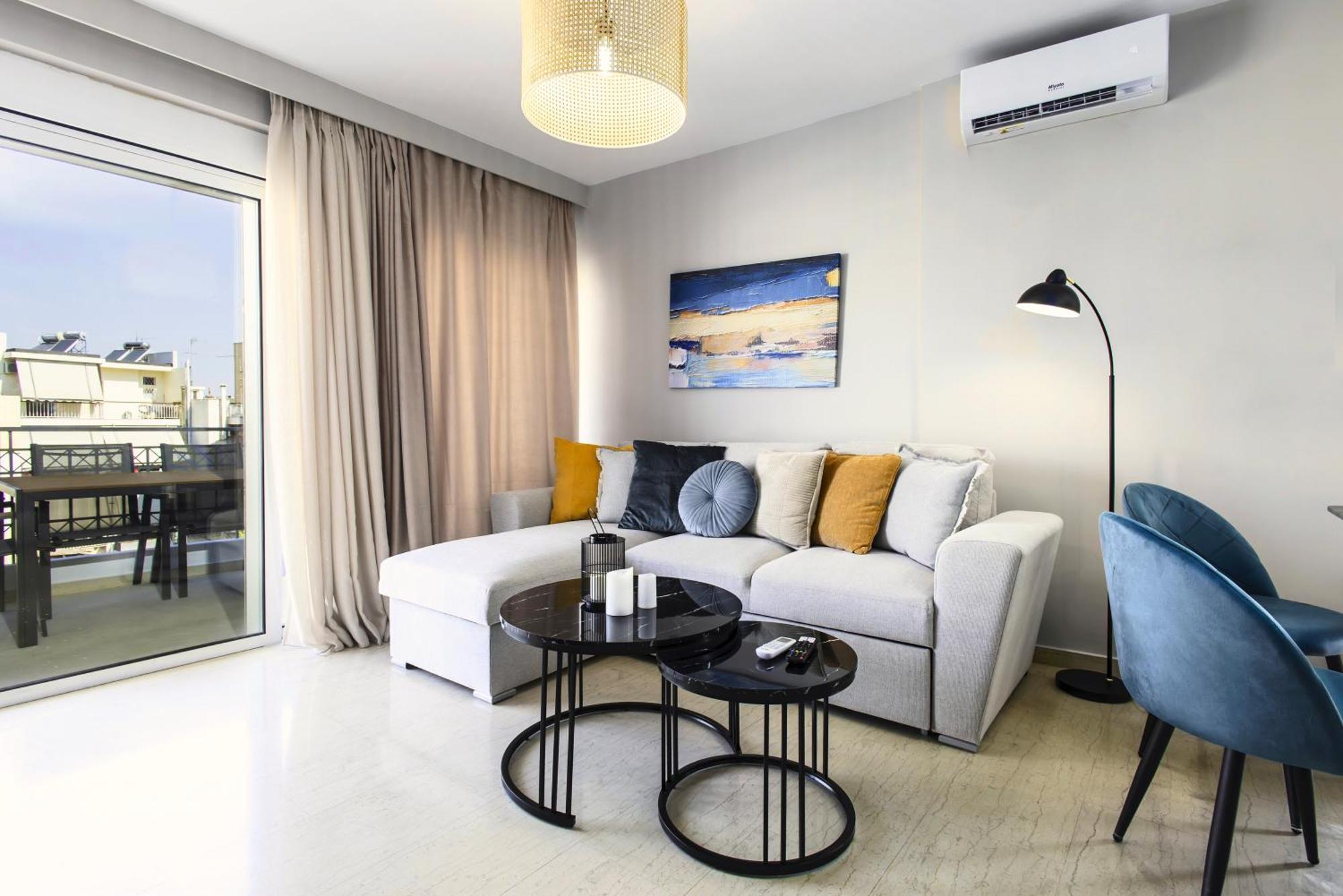 Lis153 By Smart Cozy Suites - Top Floors With Amazing City View - Available 24Hr Athen Eksteriør bilde