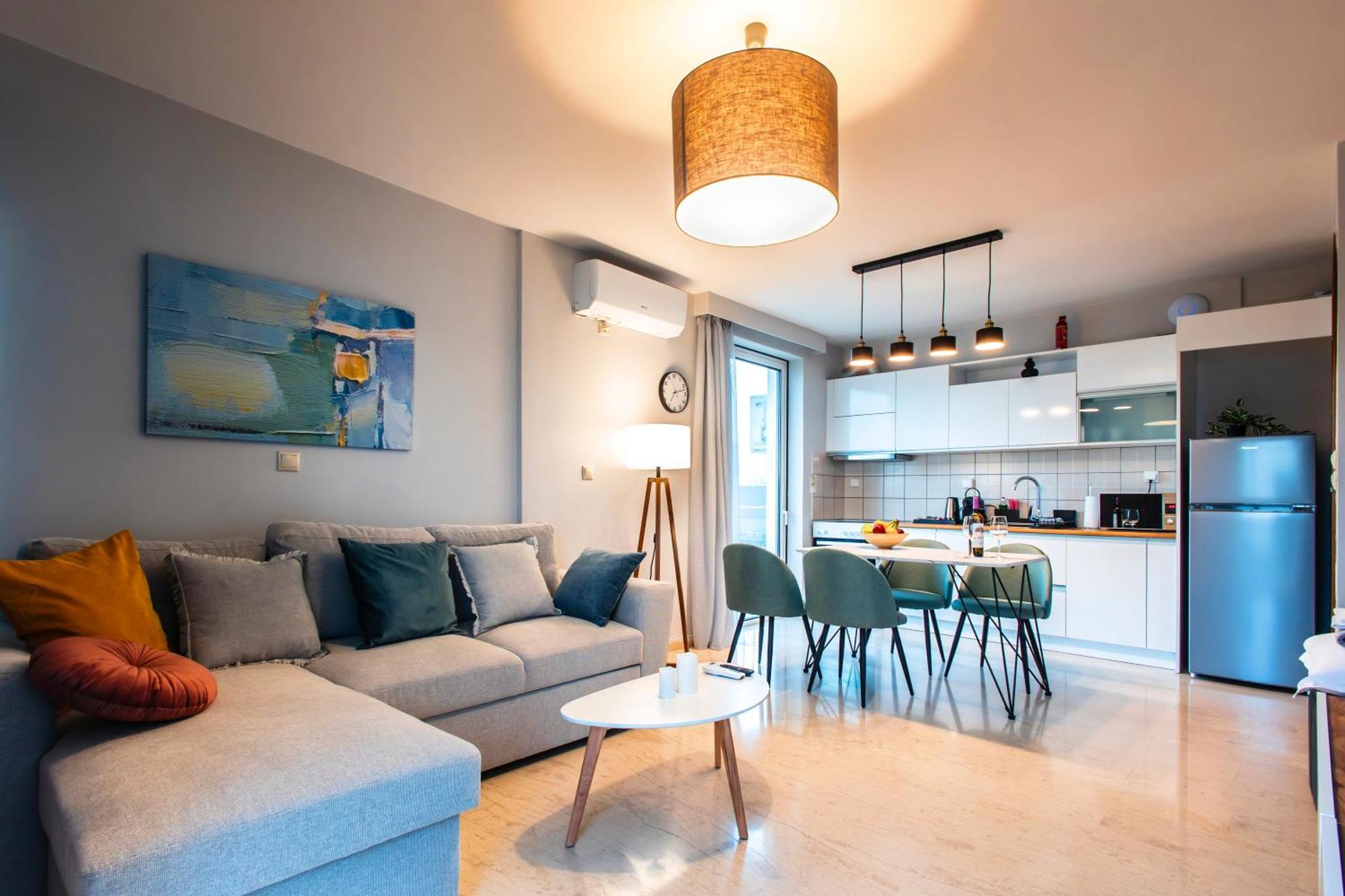 Lis153 By Smart Cozy Suites - Top Floors With Amazing City View - Available 24Hr Athen Eksteriør bilde
