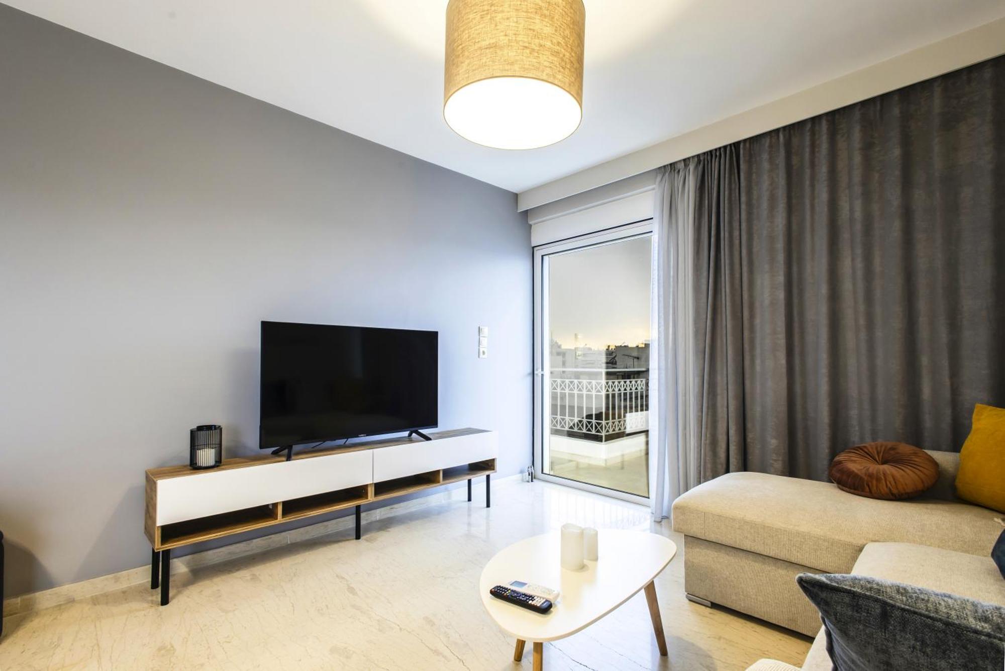 Lis153 By Smart Cozy Suites - Top Floors With Amazing City View - Available 24Hr Athen Eksteriør bilde